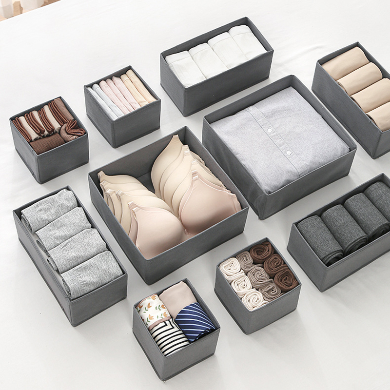 Drawer Organizer Non-woven Fab - Sock Organizer Tray 评论和价格