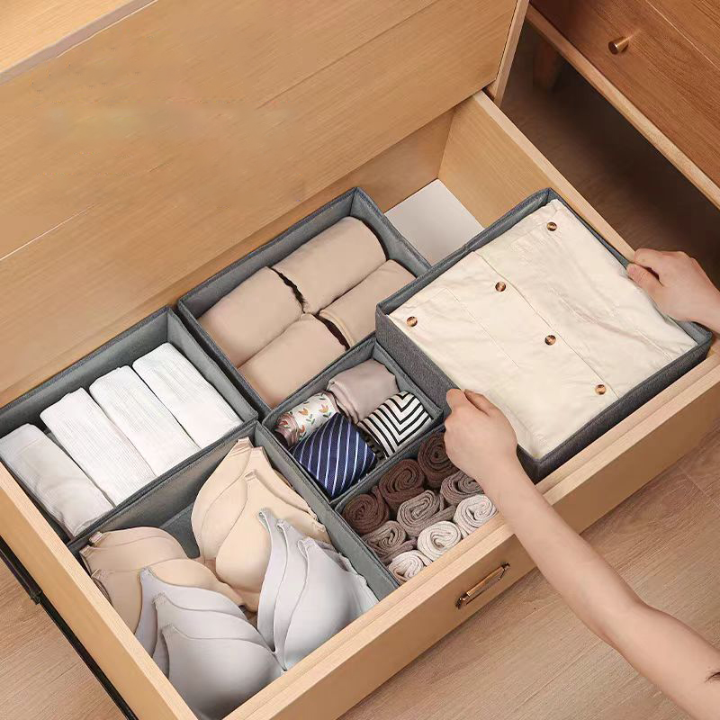 Drawer Organizer Non-woven Fab - Sock Organizer Tray 评论和价格