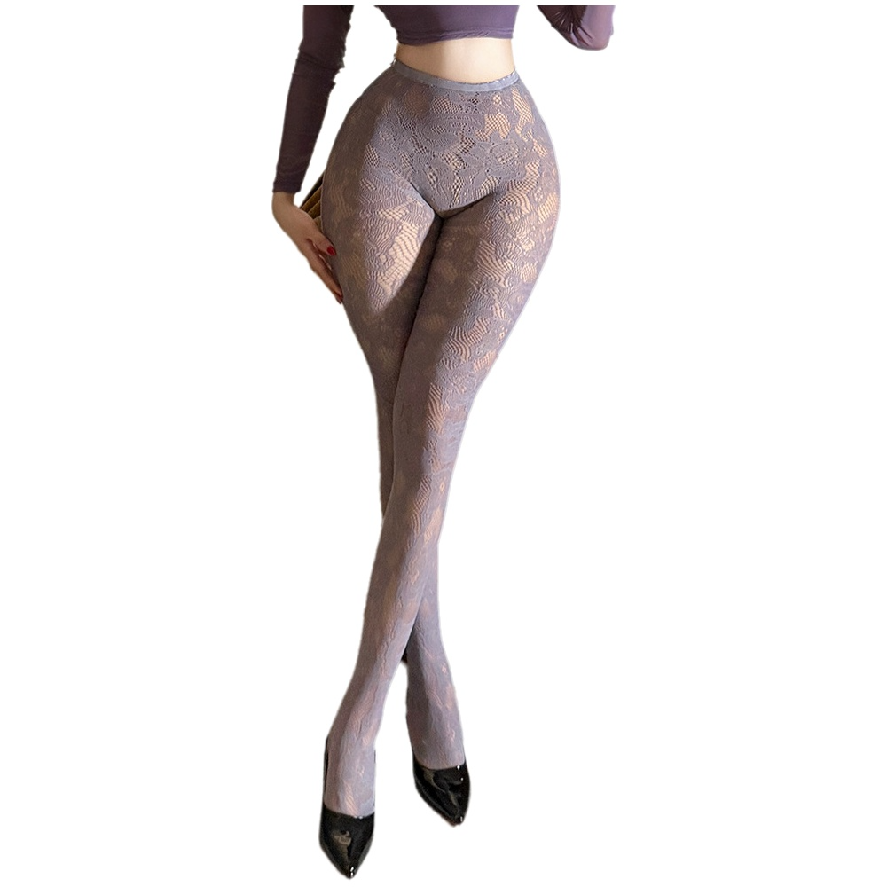 Women Floral Lace Fishnet Tigh - Fishnet Stocking Women 评论和价格