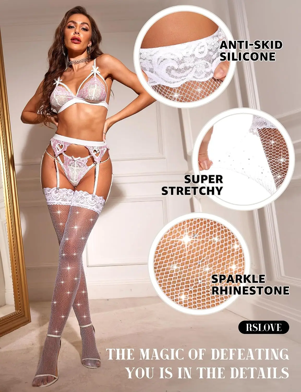 Women Sexy Thigh High Stocking - Fishnet Stocking Women 评论和价格