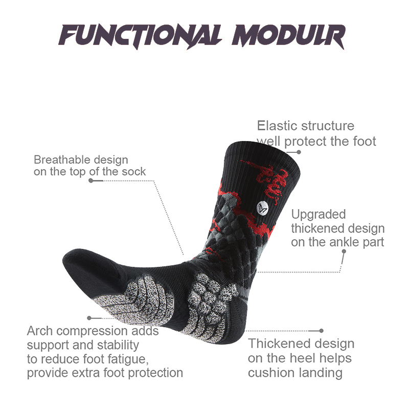 Professional Sports Socks with - Athletic Sock Cushion 评论和价格